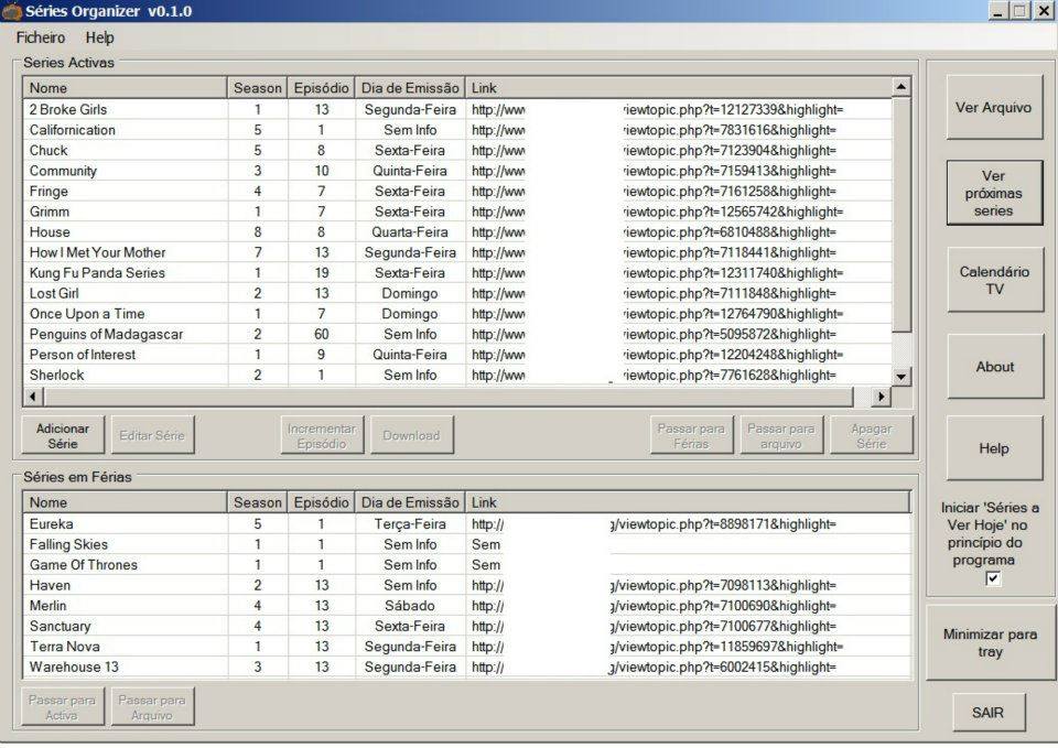 Series Organizer 1